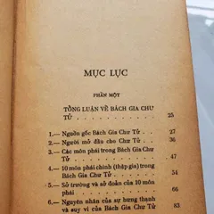 Bách Gia Chư Tử
