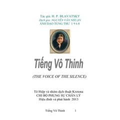 Tiếng Nói Vô Thinh – H. P. BLAVATSKY