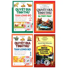 COMBO QUYẾT ĐỊA TINH THƯ – BỘ SỐ 2 (BỘ 4 CUỐN)