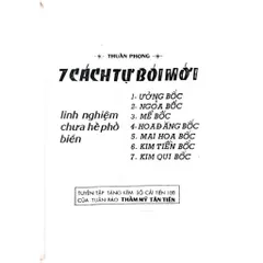 7 Cách Tự Bói Mới