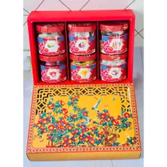 Hộp Qùa Tết 6 món Trái Cây Sấy  /  Ximafarm