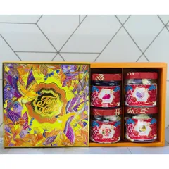 Hộp Qùa Tết combo 4 món trái cây sấy Ximafarm
