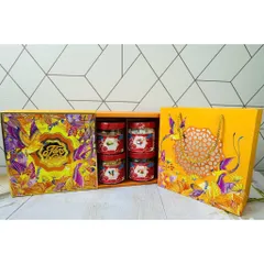 Hộp Qùa Tết combo 4 món trái cây sấy Ximafarm