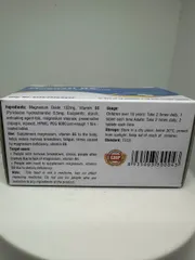 Magnesi B6 bổ sung vitamin B6 và Magnesi 100viên Magnesi B6 HT