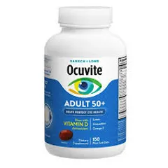 (Hàng ngoại) Viên uống Ocuvite Adult 50+ của Mỹ - Vitamin E hỗ trợ sức khỏe mắt và tăng cường miễn dịch cho người trên 50 tuổi