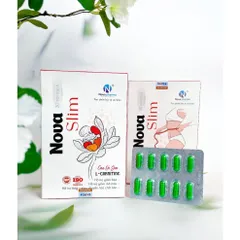 Hỗ Trợ Giảm Béo Không Tích Nước Mệt Mỏi Nova Slim, Hộp 30 Viên