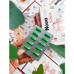 Hỗ Trợ Giảm Béo Không Tích Nước Mệt Mỏi Nova Slim, Hộp 30 Viên