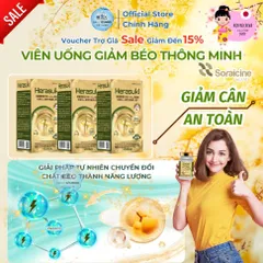 Viên Uống Giảm Béo Thông Minh Herasuki - Hàng Nhập Khẩu Chính Hãng Nhật Bản