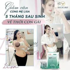 Giảm Cân NAT Slim  Chính Hãng Vicicorp DUMI STORE Natslim Giúp Giảm Cân Hiệu Quả Giảm 2-3 Kg Sau 15 Ngày