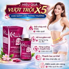 [VGB-Hộp 30v]  Viên uống giảm cân Sline ✅ Viên uống giảm béo Body Sline đốt mỡ Slim Body