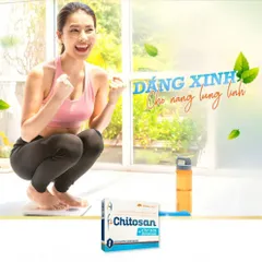 Viên Uống Hỗ Trợ Giảm Cân Olimp Labs Chitosan Chromium Nhập Khẩu Châu Âu 30 Viên/Hộp