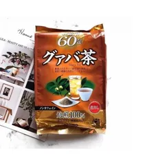 Trà Lá Ổi ORIHIRO Hỗ Trợ Giảm Cân, Hỗ Trợ Đường Tiêu Hóa - Ngăn Ngừa Các Bệnh Tim Mạch 60 Gói/Túi