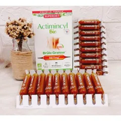 [Hộp 20 Ống] Nước Uống Giảm Cân Superdiet Actimincyl Bio Hỗ Trợ Kiểm Soát, Chuyển Hóa Chất Béo