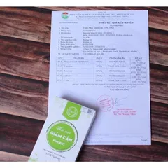 Giảm cân VINCENT Liệu trình 30 ngày tặng 20 viên detox giảm mỡ bụng An toàn- hiệu quả