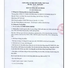 Cà Phê Giảm Cân Ezim Coffee  Giữ Dáng,Giảm Cân, An Toàn [Chính hãng]