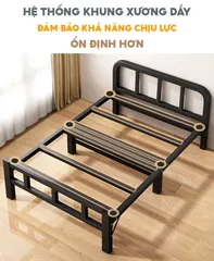 Giường gấp gọn tiện lợi NIKITA NKT-Q137 – mẫu mới 2024
