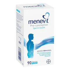 Menevit Pre-Conception Sperm Health - Tăng cường sức khỏe sinh sản nam giới tăng cơ hội thụ thai tự nhiên chính hãng Úc