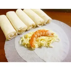 Tập 100 Lá bánh cuốn nem, vỏ bánh bò bía size 18cm