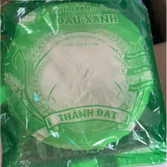 5 Gói 150 lá bánh tráng đậu xanh size 20cm - bánh cuốn nem giòn ngon