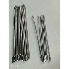 Set 2 kim khâu bao tải loại to dài 17cm phi 4, kim khâu tải phi 2 dài 13cm