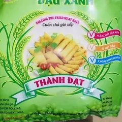 10 Gói ( 300 lá ) bánh tráng bò bía đậu xanh gói 30 lá - Bánh đa nem cuốn chả giò giòn xốp