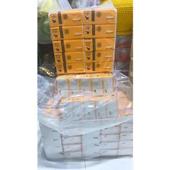 Bịch 10 gói giấy lau gấu trúc - Giấy ăn cao cấp sipao túi rút