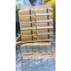 Bịch 10 gói giấy lau gấu trúc - Giấy ăn cao cấp sipao túi rút