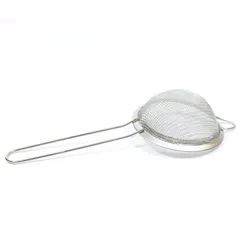 Rây lọc bằng thép không rỉ có tay cầm dài cho trà/ thực phẩm/ bột làm bánh