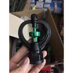 Béc phun nước có ren kèm - béc phun sương tự động xoay 360 độ