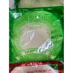5 Gói Bánh tráng bò bía đậu xanh - bánh đa nem cuốn chả giò giòn xốp