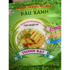 [ Loại 1 ] 5 Túi 150 Lá bánh bò bía đậu xanh - vỏ bò bía làm nem cuốn chả giò