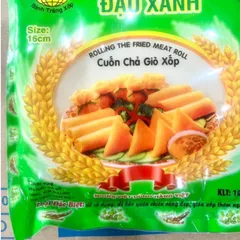 [ Loại 1 ] 5 Túi 150 Lá bánh bò bía đậu xanh - vỏ bò bía làm nem cuốn chả giò