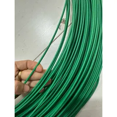20 Mét dây thép bọc nhựa màu xanh màu ghi màu trắng 3 li; 3.5li