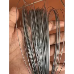 500gram dây thép 0,5 li mạ kẽm làm hoa giấy - Dây thép trang trí