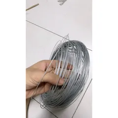 10 Mét dây thép mạ kẽm 1 li dẻo dai - Dây thép làm hoa giấy thủ công