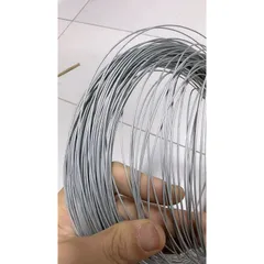 10 Mét dây thép mạ kẽm 1 li dẻo dai - Dây thép làm hoa giấy thủ công