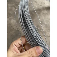 10 Mét Dây thép 1 li mạ kẽm mềm dẻo dễ uốn