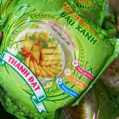10 Gói ( 300 lá ) bánh tráng đậu xanh - bánh tráng bò bía ngọt