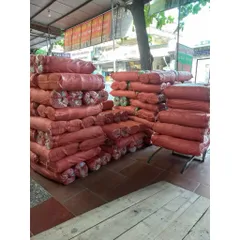10 cuộn dây nilong, dây khâu, dây dứa buộc hàng màu đỏ