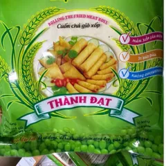 50 gói bánh tráng bò bía đậu xanh size 16cm - Bánh đa nem thành đạt
