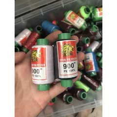 Combo 10 Chỉ khâu quần áo, chỉ may quần áo 900 mét