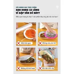Màng bọc thực phẩm FOOD wrap 200 size 30cm