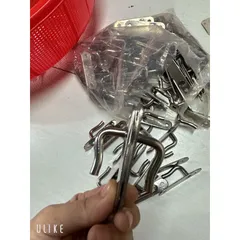 Combo 10 móc bạt inox, móc bạt ô tô, móc thành xe tải, móc treo đồ tiện lợi