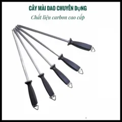 Cây liếc dao, thanh mài dao kéo thép cacbon siêu cứng loại chuẩn xịn