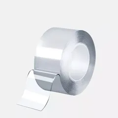 Băng keo 2 mặt trong suốt dài 3 mét dày 3cm