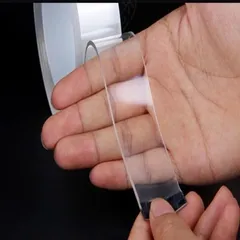 Băng keo 2 mặt trong suốt dài 3 mét dày 3cm