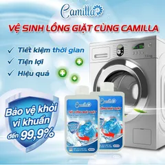 Combo 2 tẩy lồng máy giặt Camilla hộp 300g