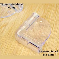 Miếng bọc cạnh bàn - Bọc góc silicon an toàn cho mọi gia đình
