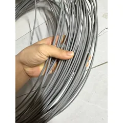 10 Mét dây thép bọc nhựa màu ghi xám - Dây thép đa năng uốn dẻo 3.5li