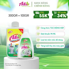 Combo 1 Tẩy Lồng Máy Giặt Ailla + 1 Tẩy mốc gioăng cao su Ailla Cao Cấp